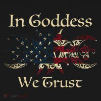 in goddess we trust witch lover american flag Mousepad thumb 1