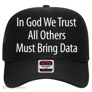 In God We Trust Gift All Others Must Bring Data Gift Hat