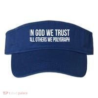 In God We Trust All Others We Polygraph Gift Visor thumb 0