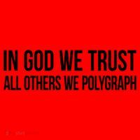 In God We Trust All Others We Polygraph Gift Santa Hat thumb 1