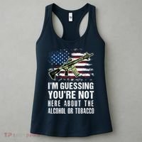 IM Guessing YouRe Not Here About The Alcohol Or Tobacco Women's Tank Top thumb 3