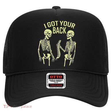 I Got Your Back Halloween Skeleton Skull Sarcastic Hat