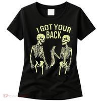 I Got Your Back Halloween Skeleton Skull Sarcastic Women's T-Shirt thumb 0