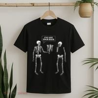 IVe Got Your Back Funny Skeleton Pun T-Shirt thumb 2