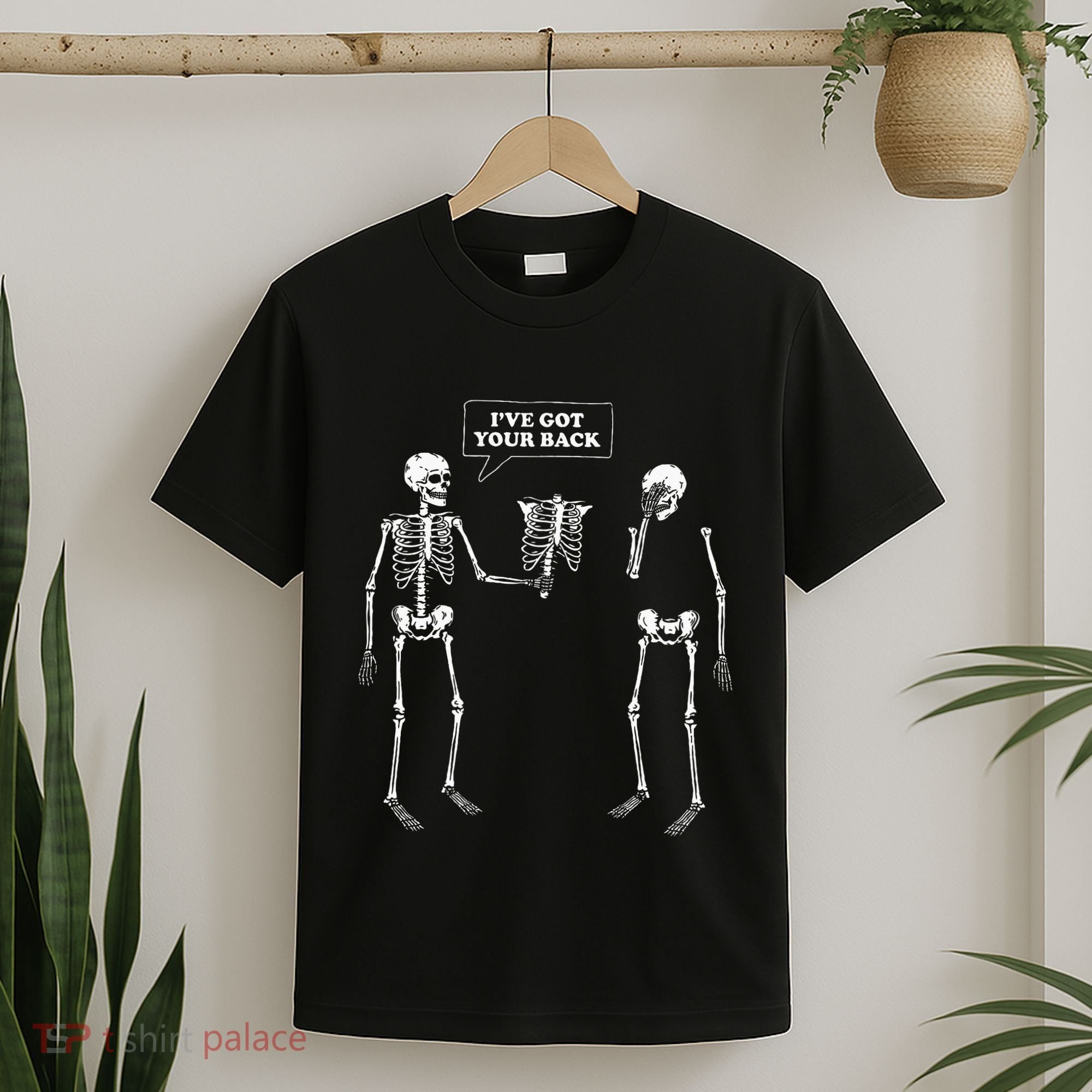 IVe Got Your Back Funny Skeleton Pun T-Shirt