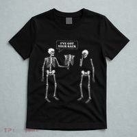 IVe Got Your Back Funny Skeleton Pun T-Shirt thumb 5