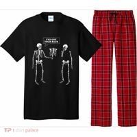 IVe Got Your Back Funny Skeleton Pun Pajama Set thumb 0