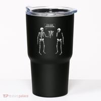 IVe Got Your Back Funny Skeleton Pun Tumbler thumb 0