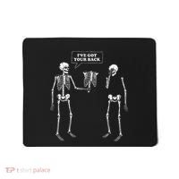 IVe Got Your Back Funny Skeleton Pun Mousepad thumb 0
