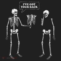 IVe Got Your Back Funny Skeleton Pun Hat thumb 2