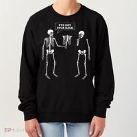 Ive Got Your Back Funny Skeleton Pun Women's Sweatshirt thumb 0