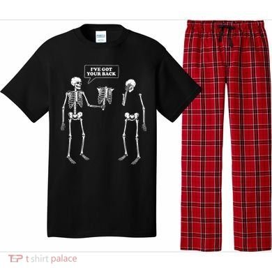 Ive Got Your Back Funny Skeleton Pun Pajama Set