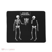 Ive Got Your Back Funny Skeleton Pun Mousepad thumb 0