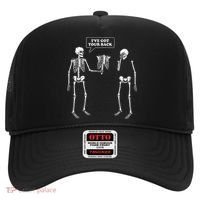 Ive Got Your Back Funny Skeleton Pun Hat thumb 0