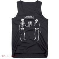 Ive Got Your Back Funny Skeleton Pun Tank Top thumb 0