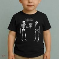 Ive Got Your Back Funny Skeleton Pun Toddler T-Shirt thumb 2