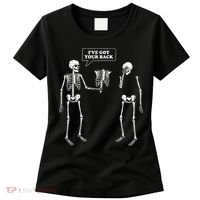 Ive Got Your Back Funny Skeleton Pun Women's T-Shirt thumb 0