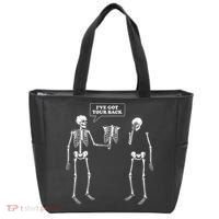 Ive Got Your Back Funny Skeleton Pun Tote Bag thumb 0