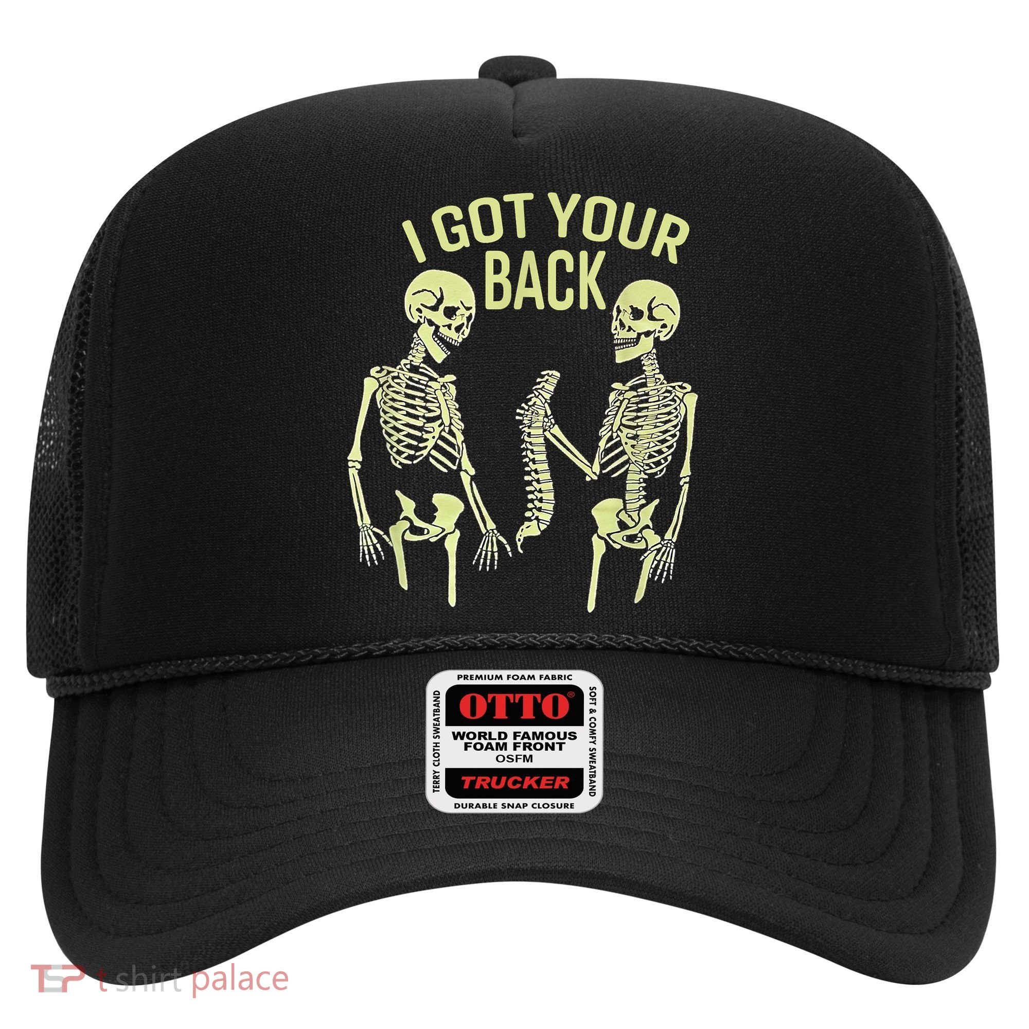 I Got Your Back Halloween Skeleton Skull Sarcastic Hat