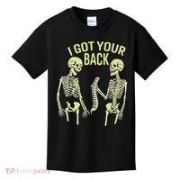 I Got Your Back Halloween Skeleton Skull Sarcastic Kids T-Shirt thumb 0
