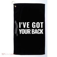 Ive Got Your Back Anatomy Funny Chiropractor Orthopedic Meaningful Gift Golf Towel thumb 0