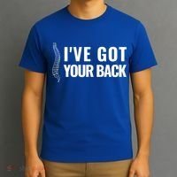 Ive Got Your Back Anatomy Funny Chiropractor Orthopedic Meaningful Gift T-Shirt thumb 3