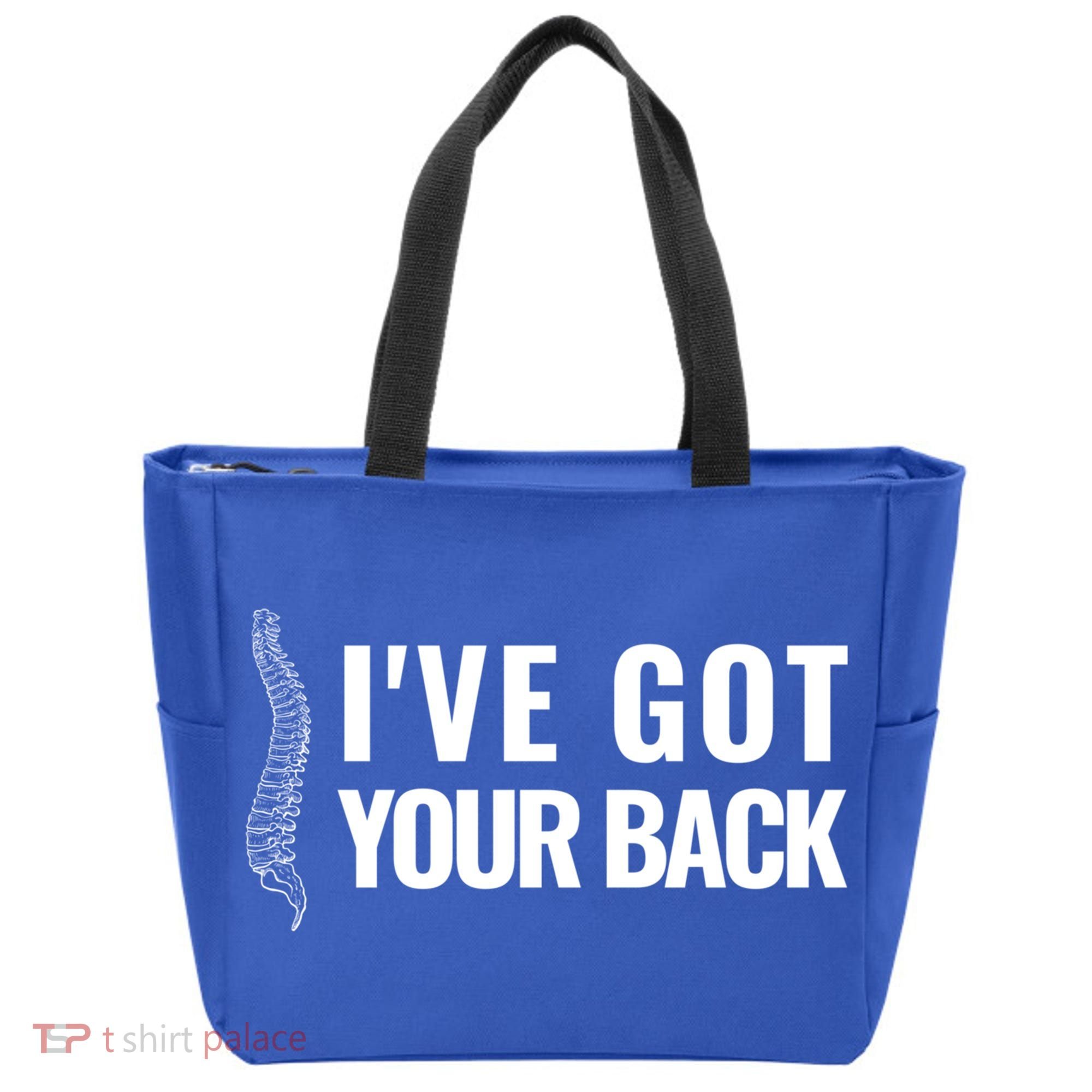 Ive Got Your Back Anatomy Funny Chiropractor Orthopedic Meaningful Gift Tote Bag
