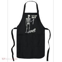I Got Your Back Halloween Skeleton Skull Sarcastic Apron thumb 0