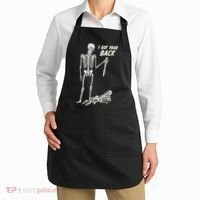 I Got Your Back Halloween Skeleton Skull Sarcastic Apron thumb 2