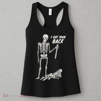 I Got Your Back Halloween Skeleton Skull Sarcastic Women's Tank Top thumb 3