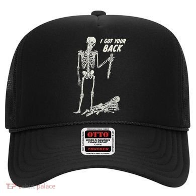I Got Your Back Halloween Skeleton Skull Sarcastic Hat