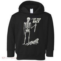 I Got Your Back Halloween Skeleton Skull Sarcastic Toddler Hoodie thumb 0