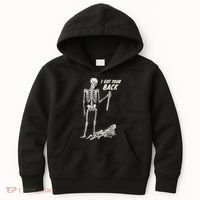 I Got Your Back Halloween Skeleton Skull Sarcastic Kids Hoodie thumb 0
