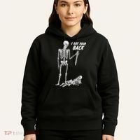 I Got Your Back Halloween Skeleton Skull Sarcastic Hoodie thumb 5