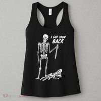 I Got Your Back Halloween Skeleton Skull Sarcastic Women's Tank Top thumb 3