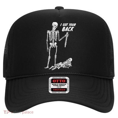 I Got Your Back Halloween Skeleton Skull Sarcastic Hat