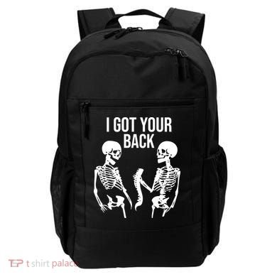 I Got Your Back Funny Skeleton Backpack