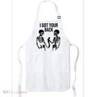 I Got Your Back Funny Skeleton Apron thumb 0