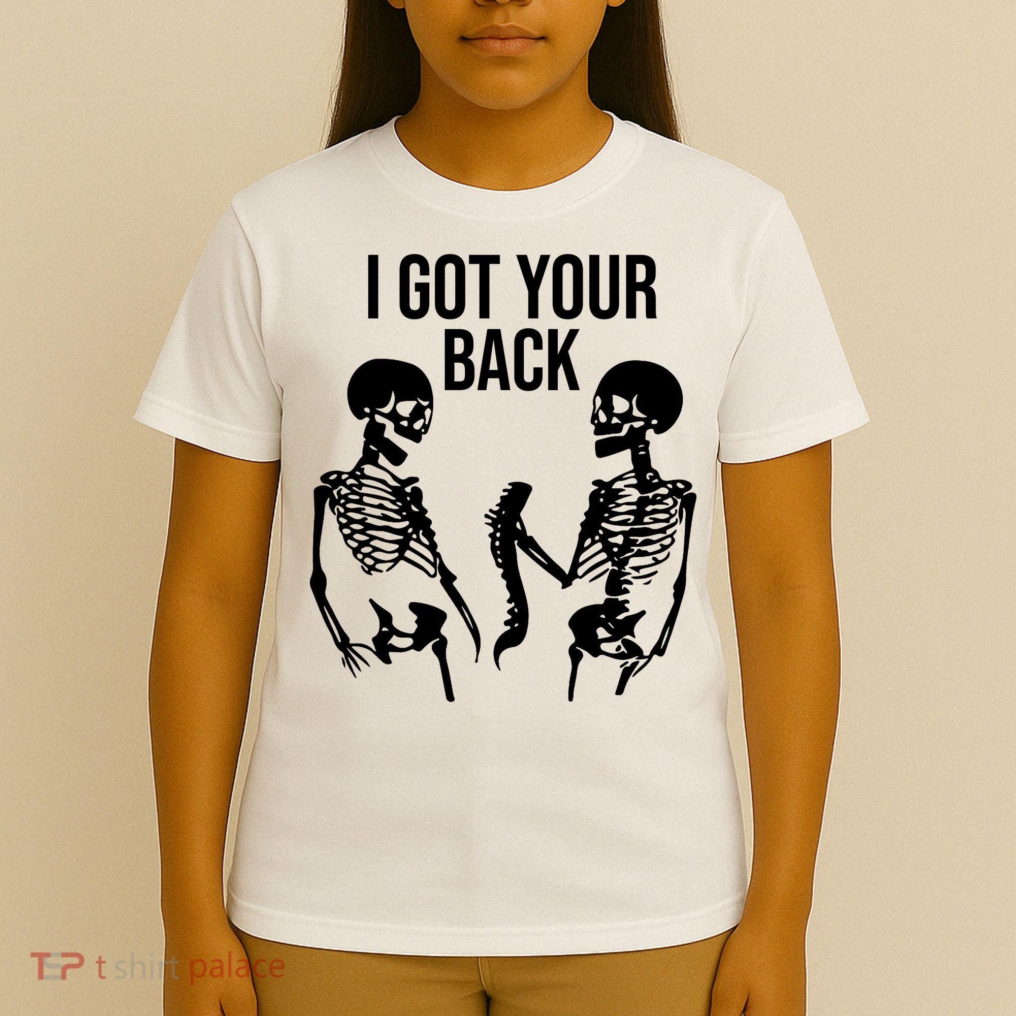 I Got Your Back Funny Skeleton T-Shirt