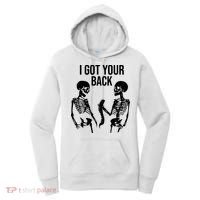 I Got Your Back Funny Skeleton Women's Hoodie thumb 0