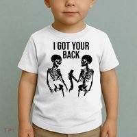 I Got Your Back Funny Skeleton Toddler T-Shirt thumb 2