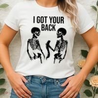 I Got Your Back Funny Skeleton Women's T-Shirt thumb 2