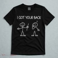 I Got Your Back Stick Figure T-Shirt thumb 5