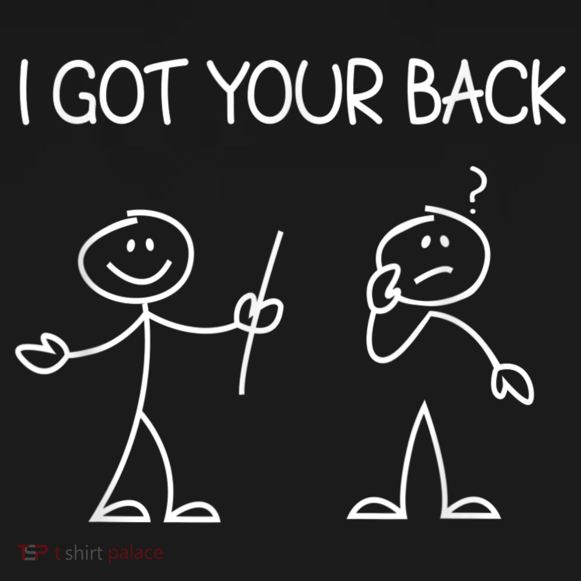I Got Your Back Stick Figure Backpack