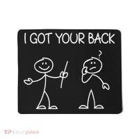 I Got Your Back Stick Figure Mousepad thumb 0