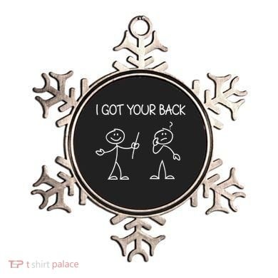 I Got Your Back Stick Figure Ornament