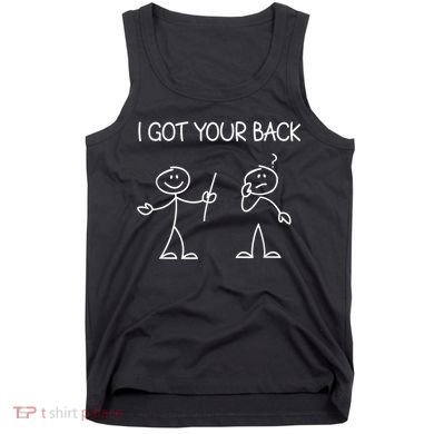 I Got Your Back Stick Figure Tank Top