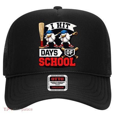 I Hit 100 Days Of School 100th Day Baseball Hat