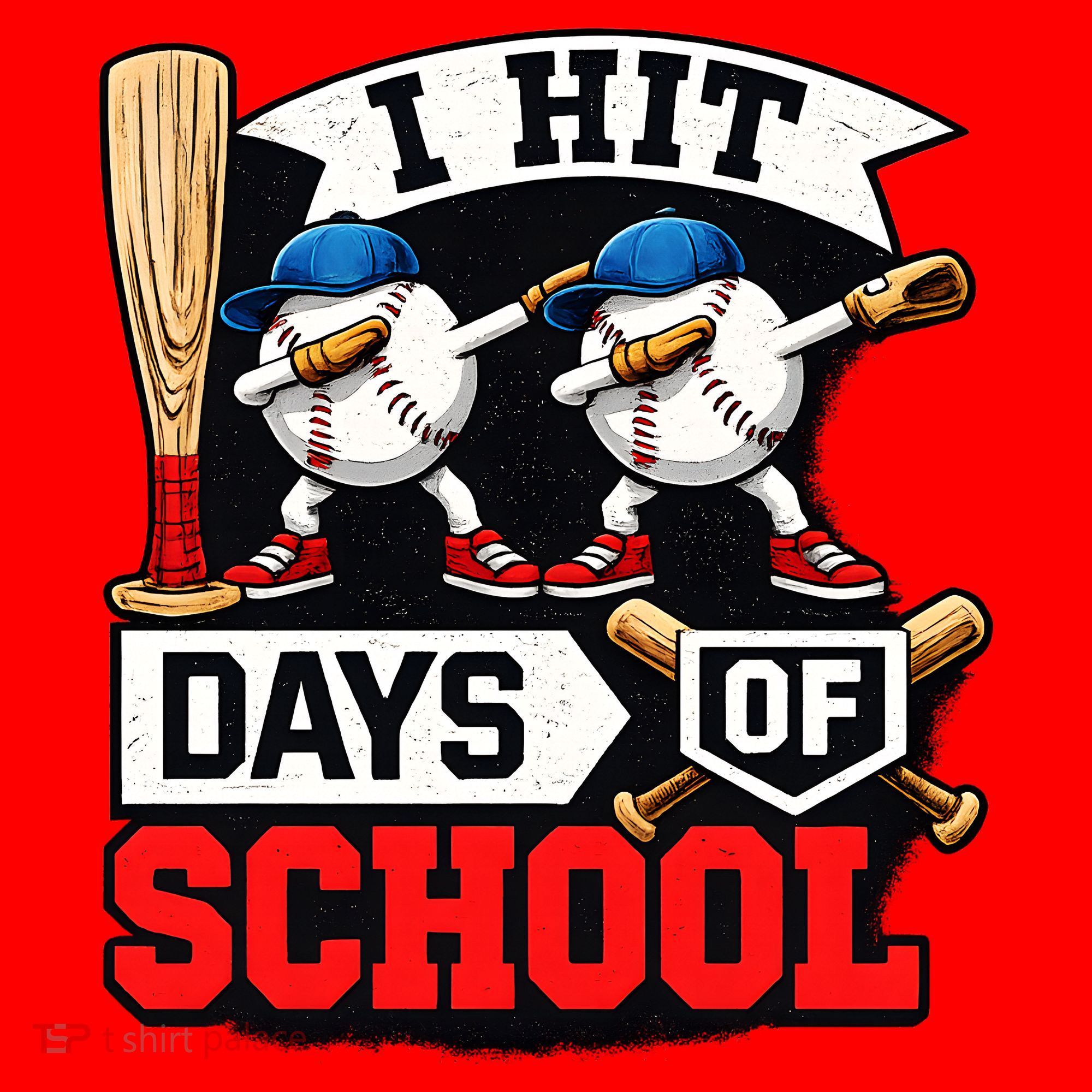 I Hit 100 Days Of School 100th Day Baseball Santa Hat