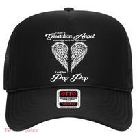 I Have A Guardian Angel In Heaven I Call Him Pop Pop Gift Hat thumb 0